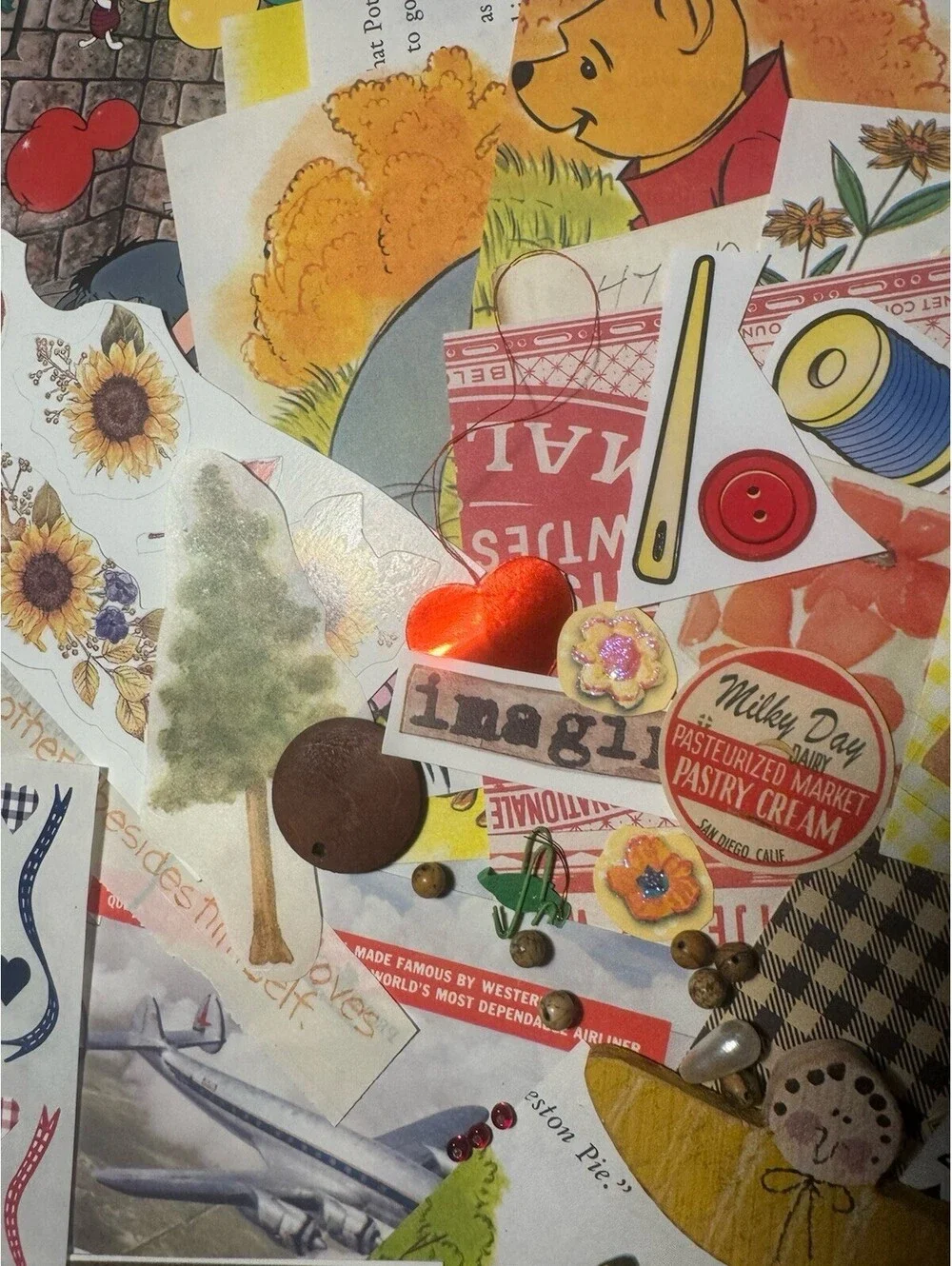 50 Piece Junk Journal Ephemera Pack-Small Pieces Vintage Curated Scrapbook Lot